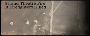 Strand Theatre Fire, Brockton, MA